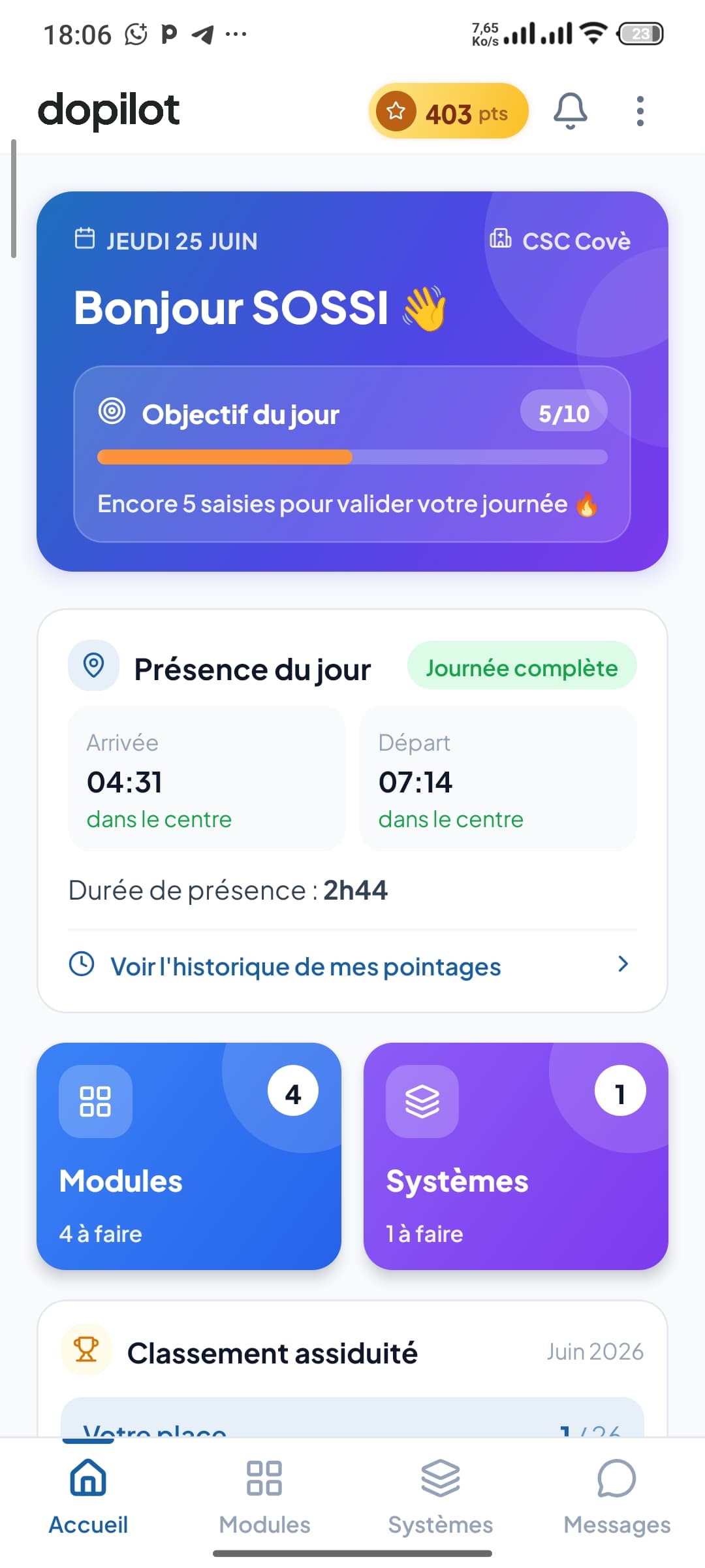 Application mobile agent DoPilot